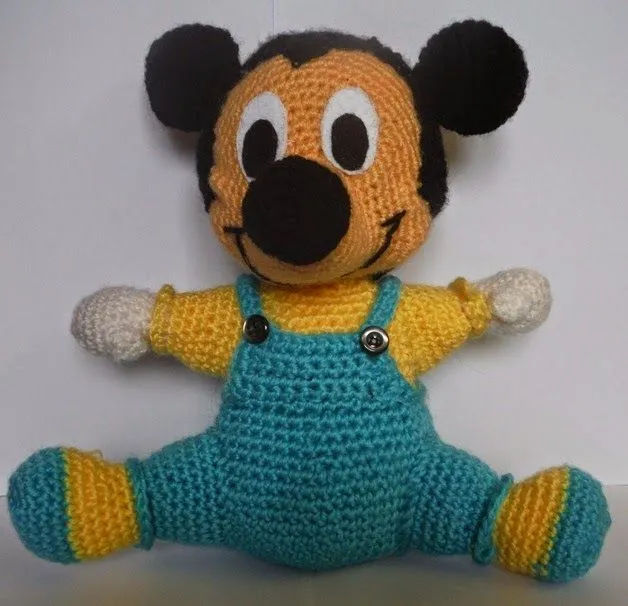 Mis Blanditos Amigurumis: Mickey Mouse Amigurumi