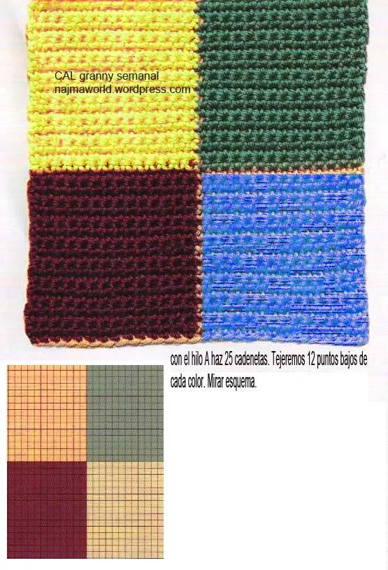 granny square | Labores de Najma