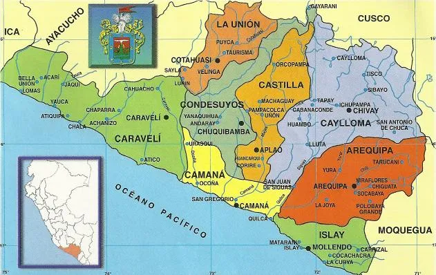 Blendspace | Mapas De Arequipa