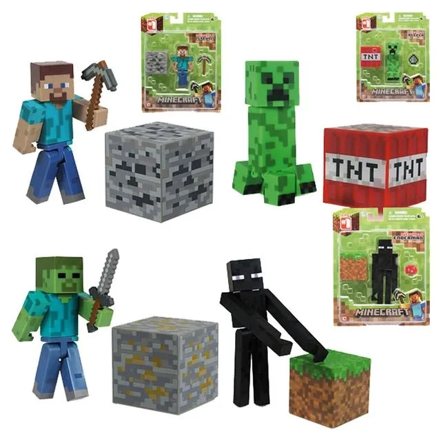 Blister figura básica Minecraft Giochi Preziosi · Juguetes · El ...