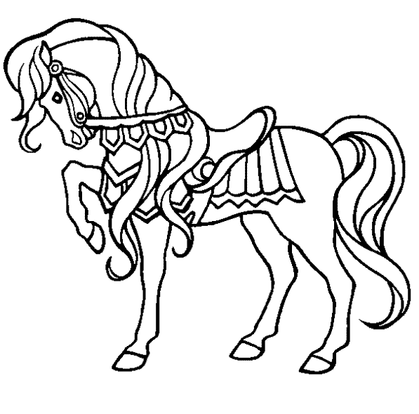 Dibujos de caballos para imprimir y colorear Dibujos de caballos para imprimir y colorear