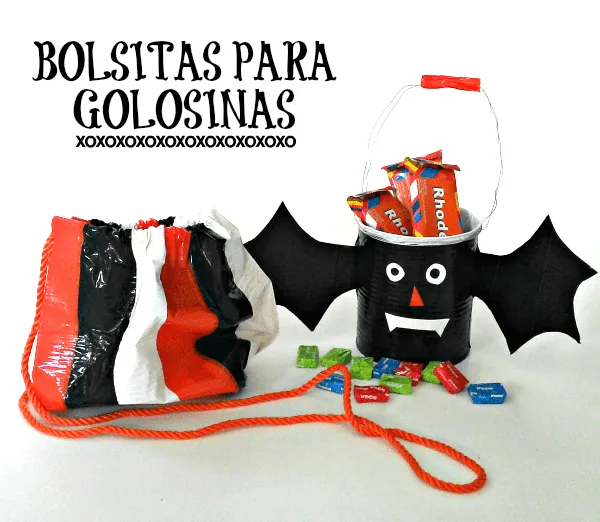 bloca: TUTORIALES HALLOWEEN: DOS BOLSITAS PARA GOLOSINAS