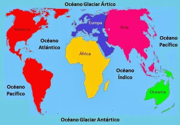 BLOG PARA 3º DE PRIMARIA : CONTINENTES Y OCÉANOS BLOG PARA 3º DE PRIMARIA : CONTINENTES Y OCÉANOS