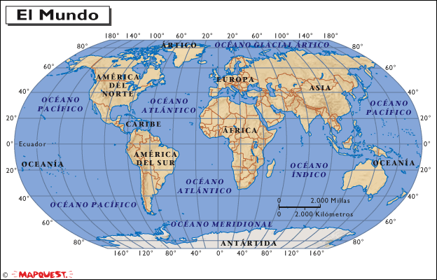 EL BLOG DE 6º: Coordenadas geográficas