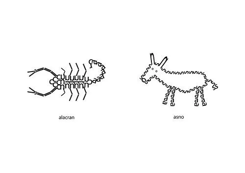 El blog de Ajbs 7: Caligrama de animales de la letra a