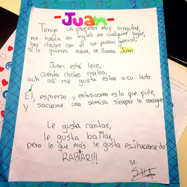 El blog de Anita: Yo quería un profe tan guay como él pero tendré ...