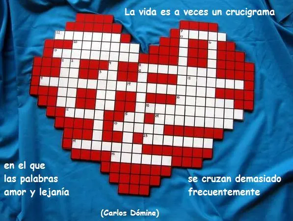 El blog de Carlos Dómine: "La vida es a veces un crucigrama en el ... El blog de Carlos Dómine: "La vida es a veces un crucigrama en el ...