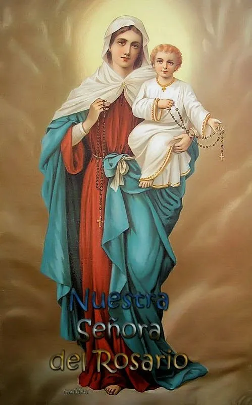 BLOG CATÓLICO GOTITAS ESPIRITUALES: NUESTRA SEÑORA DEL ROSARIO BLOG CATÓLICO GOTITAS ESPIRITUALES: NUESTRA SEÑORA DEL ROSARIO
