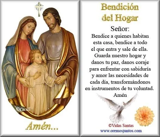 BLOG CATÓLICO GOTITAS ESPIRITUALES: ORACIONES POR LA FAMILIA