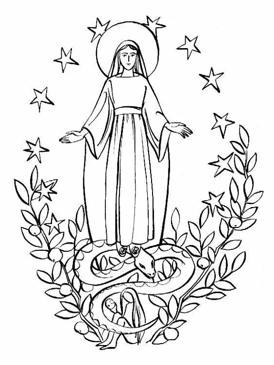 ensinanzaere: COLOREAR LA INMACULADA CONCEPCIÓN ensinanzaere: COLOREAR LA INMACULADA CONCEPCIÓN