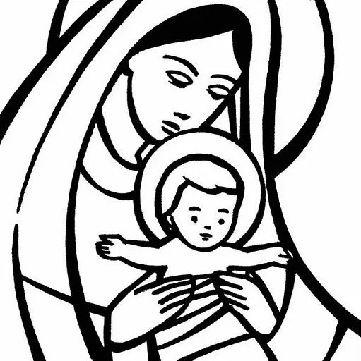 VIRGEN MARÍA, RUEGA POR NOSOTROS : IMAGENES VIRGEN MARIA PARA COLOREAR VIRGEN MARÍA, RUEGA POR NOSOTROS : IMAGENES VIRGEN MARIA PARA COLOREAR