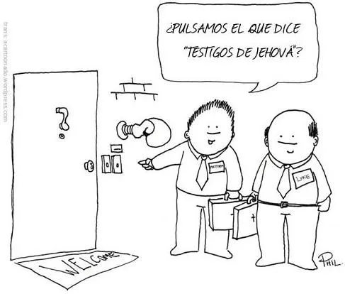 Blog Sin Dioses: Timbre para Testigos de Jehová