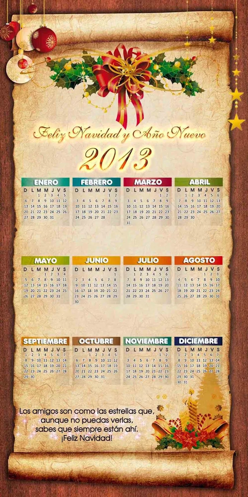 El blog del diseñador gráfico***: Calendario 2013 en pergamino El blog del diseñador gráfico***: Calendario 2013 en pergamino