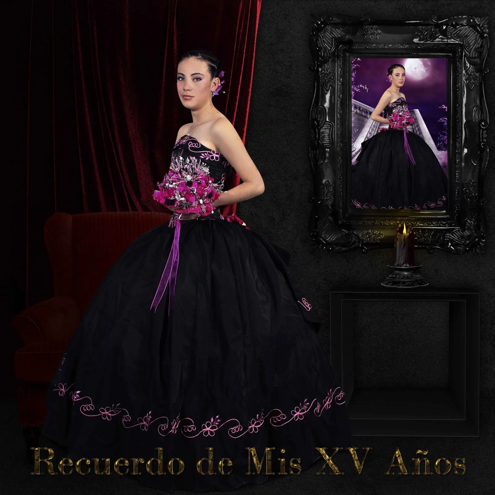 Mascarilla para quinceañeras en psd - **El blog del diseñador ...