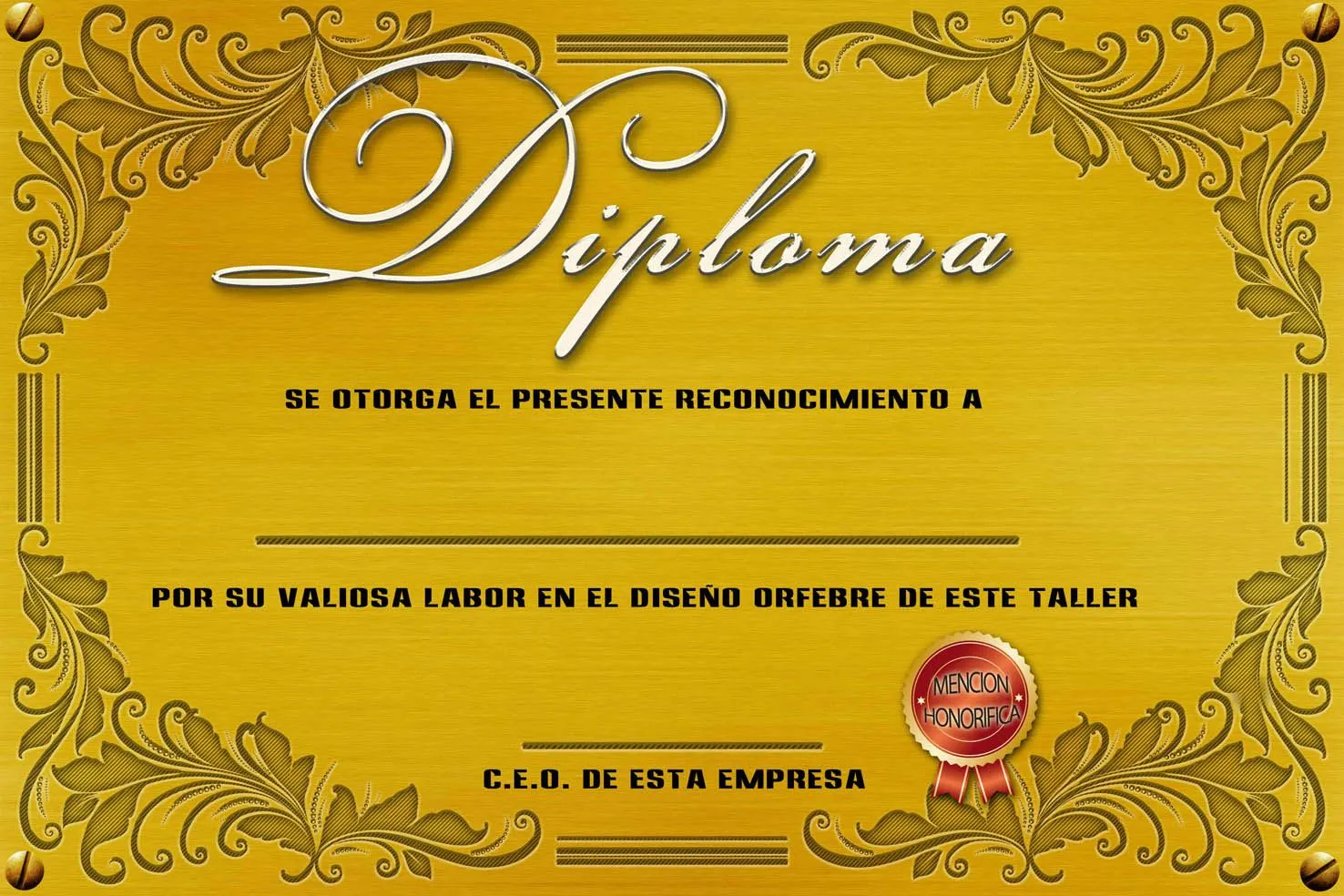 El blog del diseñador gráfico***: Diploma dorado en psd El blog del diseñador gráfico***: Diploma dorado en psd
