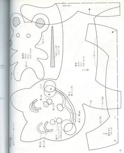 moldes de fieltro | Aprender manualidades es facilisimo. moldes de fieltro | Aprender manualidades es facilisimo.