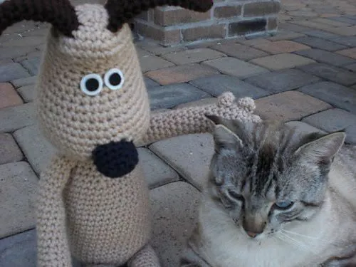 Blog de Goanna: Patrón Amigurumi de Perro Gromit Blog de Goanna: Patrón Amigurumi de Perro Gromit
