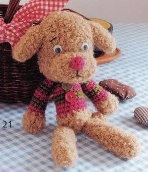 Blog de Goanna: Patrón de Perro Amigurumi