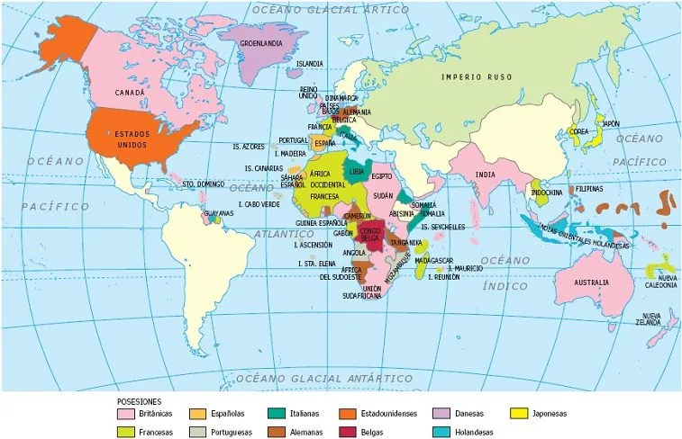 BLOG DE HISTORIA DEL MUNDO CONTEMPORÁNEO: MAPAMUNDI MUDO: LOS ...