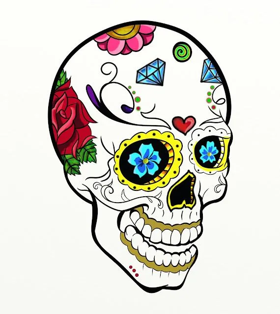 El blog de juanlu: CALAVERA MEXICANA