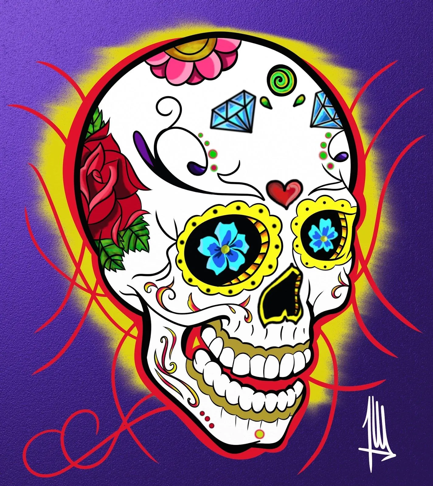 BLOG DE JUANLU: CALAVERA MEXICANA