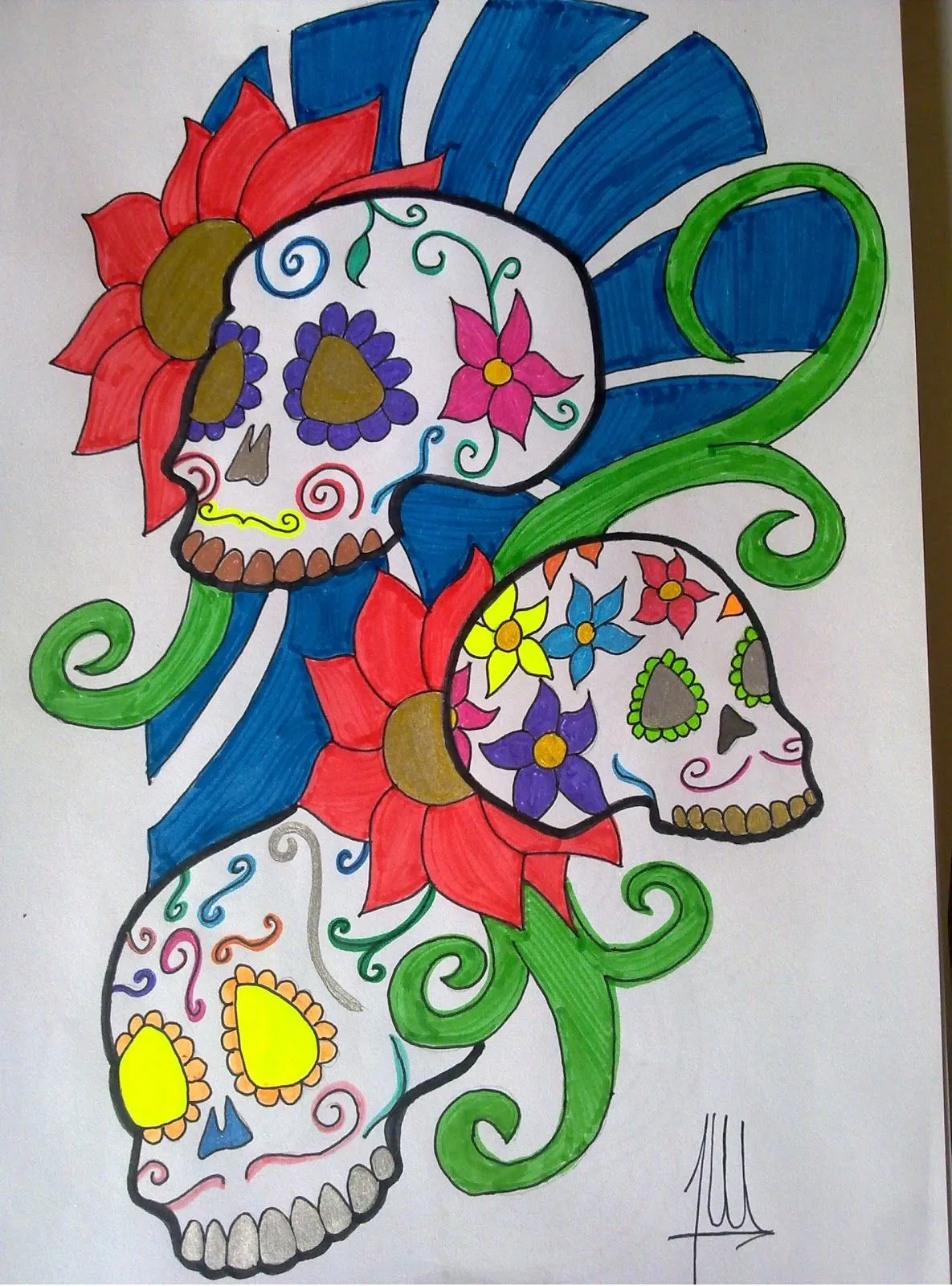 El blog de juanlu: calaveras mexicanas