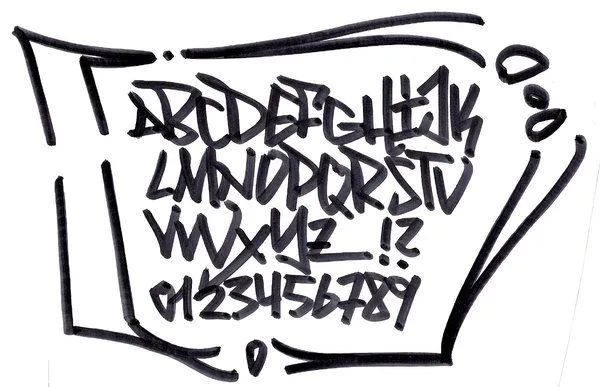 Letras en bombas graffiti - Imagui