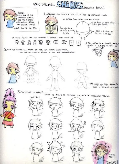 Tu blog de manga y anime: Como Dibujar Chibi Tu blog de manga y anime: Como Dibujar Chibi