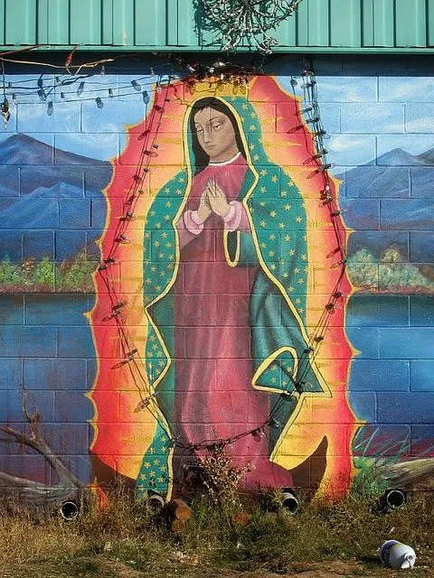 El Blog de Marcelo: Murales de la Virgen de Guadalupe: María más ...