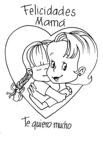 EL BLOG DE MARTA: DIBUJOS PARA COLOREAR DÍA DE LA MADRE