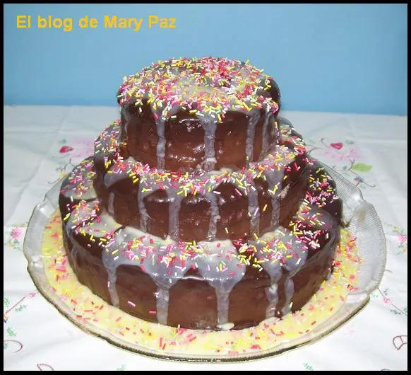 El blog de Mary Paz: Tarta especial de cumpleaños (niños y adultos)