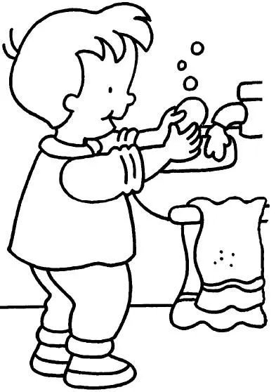 Mis manos para colorear - Imagui