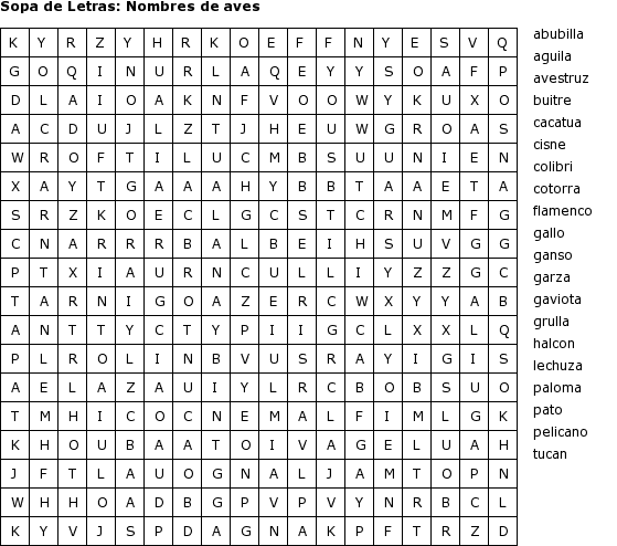 Blog Mixto (especializado en culés): Sopa de Letras Blog Mixto (especializado en culés): Sopa de Letras