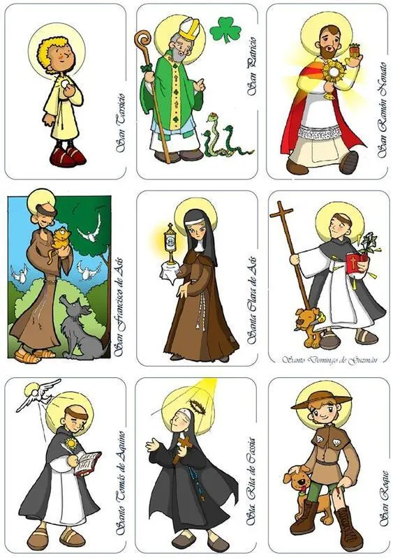 Blog del Profesorado de Religión Católica: Cromos de santos | Religión, Temas de catequesis, Educación religiosa Blog del Profesorado de Religión Católica: Cromos de santos | Religión, Temas de catequesis, Educación religiosa