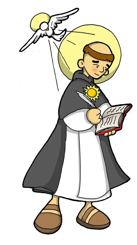 Dibujos para catequesis: SANTO TOMÁS DE AQUINO Dibujos para catequesis: SANTO TOMÁS DE AQUINO