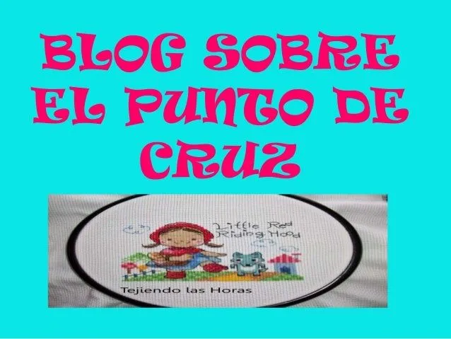 Blog sobre el punto de cruz