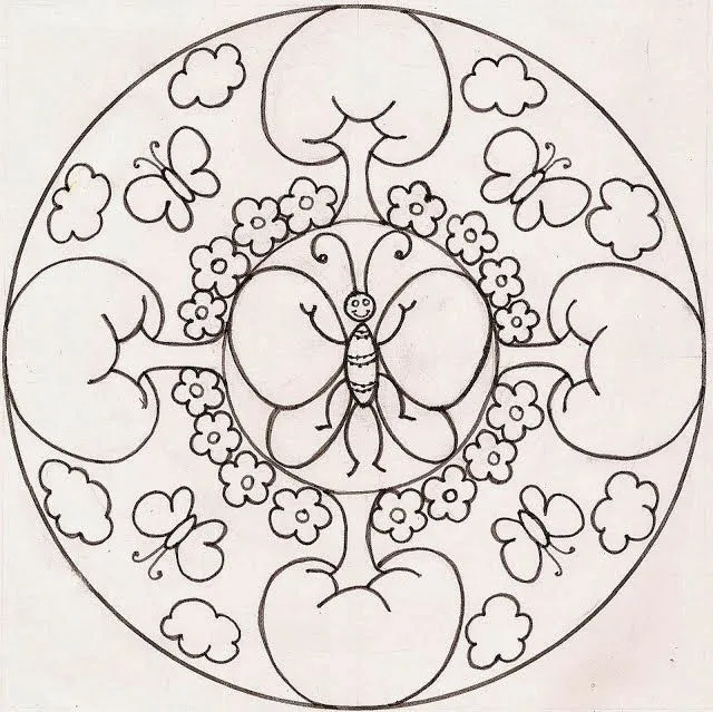 El Blog de Regalizzes: Pintura para niños, los Mandalas