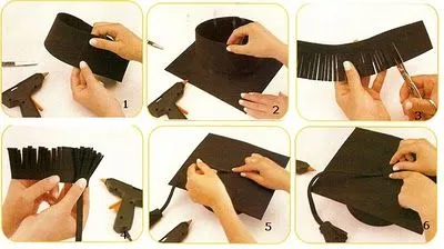 El Blog de Sexto A: cómo hacer un birrete El Blog de Sexto A: cómo hacer un birrete