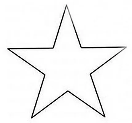 BLOG DA TIA JAQUE: Moldes de estrelas