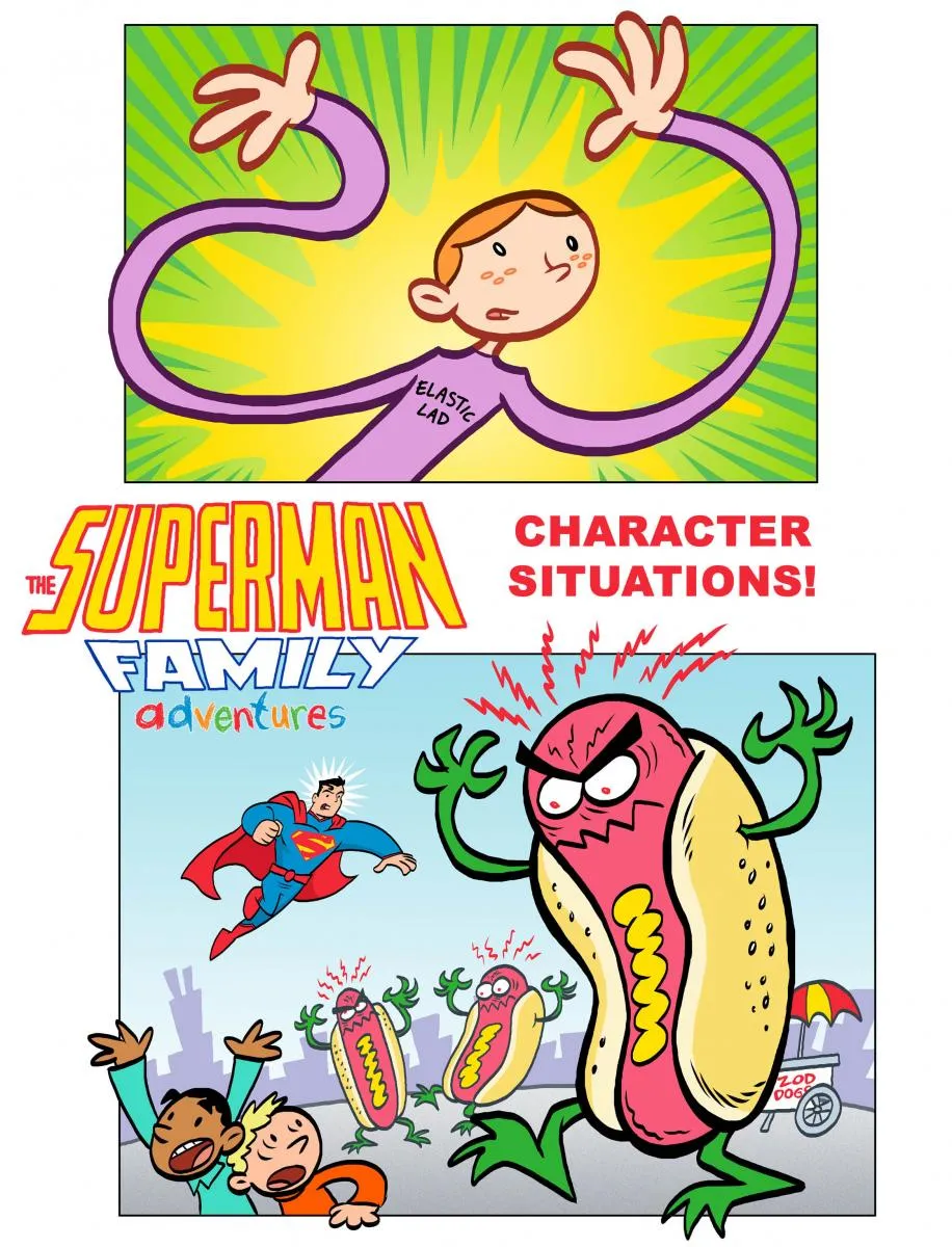 EL BLOGAZO DEL COMIC: SUPERMAN FAMILY ADVENTURES: Diseños del ... EL BLOGAZO DEL COMIC: SUPERMAN FAMILY ADVENTURES: Diseños del ...