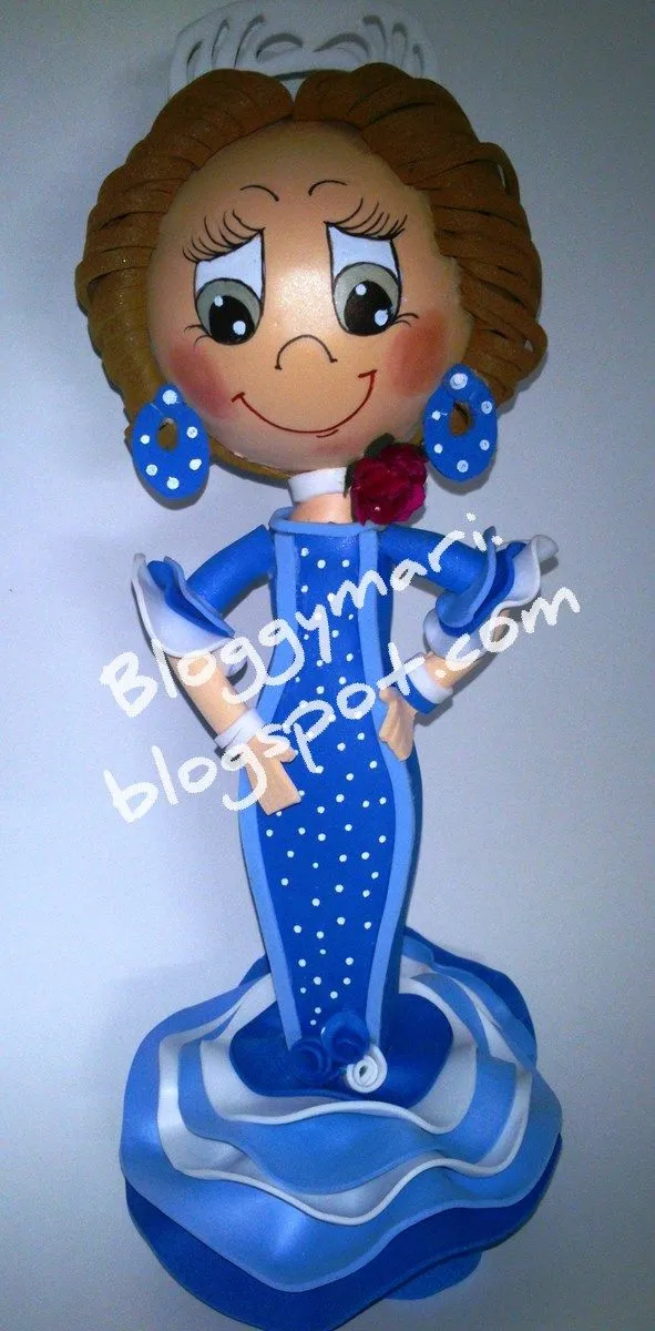 BloggyMari, tus fofuchas en Alicante: Fofucha Sevillana BloggyMari, tus fofuchas en Alicante: Fofucha Sevillana