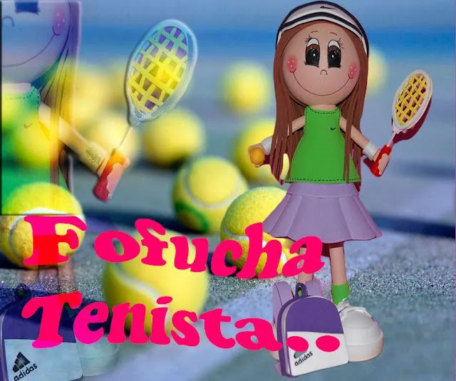 Patrones de fofuchas tenistas - Imagui
