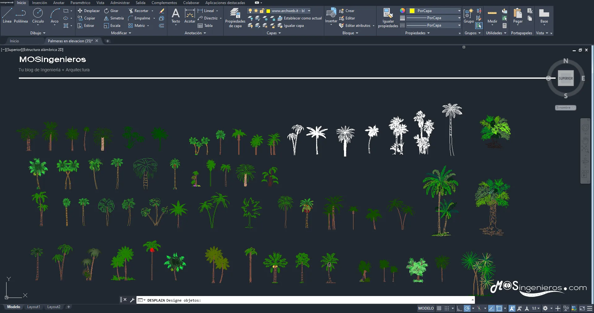 Bloques de árboles AutoCAD ▷ Archivos DWG 【Gratis】 - MOSingenieros. Tu blog de Ingeniería + Arquitectura Bloques de árboles AutoCAD ▷ Archivos DWG 【Gratis】 - MOSingenieros. Tu blog de Ingeniería + Arquitectura
