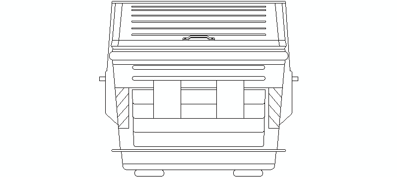 Container de basura para colorear - Imagui