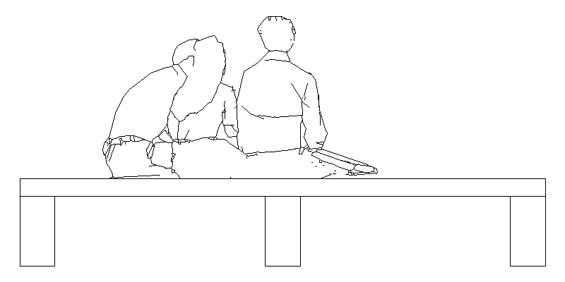 Bloques AutoCAD Gratis de grupo de personas sentadas Bloques AutoCAD Gratis de grupo de personas sentadas