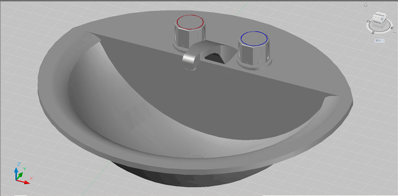 Bloques AutoCAD Gratis de lavamanos ovalado de encastrar en 3 ... Bloques AutoCAD Gratis de lavamanos ovalado de encastrar en 3 ...