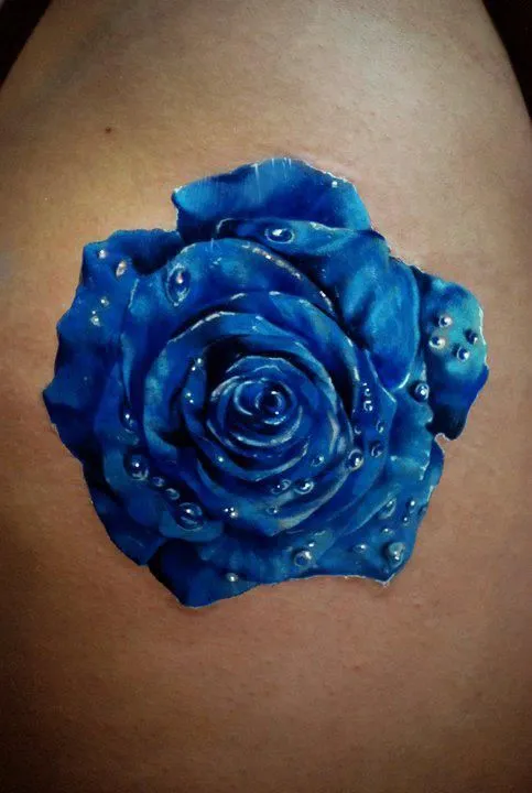 Blue rose tattoo | Ink | Pinterest | Rosa, Rosas Azules y Tatuajes ...