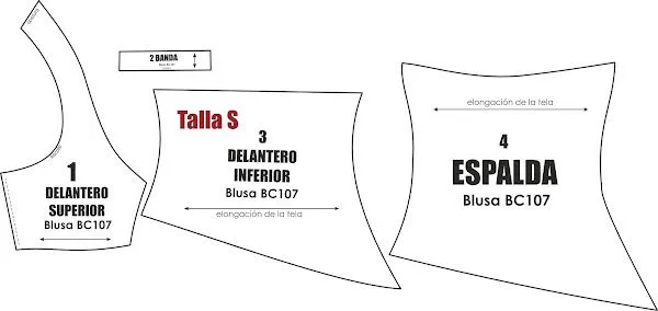 Blusa BC107 Halter Anudada en el cuello | EL BAÚL DE LAS COSTURERAS Blusa BC107 Halter Anudada en el cuello | EL BAÚL DE LAS COSTURERAS