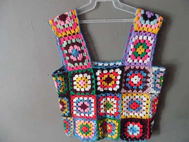 blusa de cuadros crochet | moda tejidos | Pinterest | Crochet blusa de cuadros crochet | moda tejidos | Pinterest | Crochet