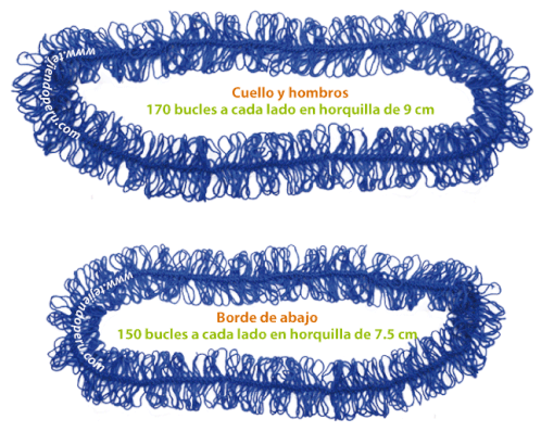 Blusa con cuello en horquilla - Tejiendo Perú...